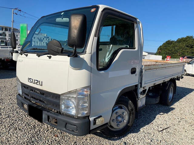 いすゞ エルフ 小型 平ボディ 10尺 TKG-NJR85A
