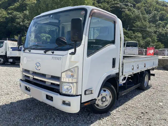 マツダ タイタン 小型 平ボディ 床鉄板 TKG-LNR85ARの中古トラック画像1