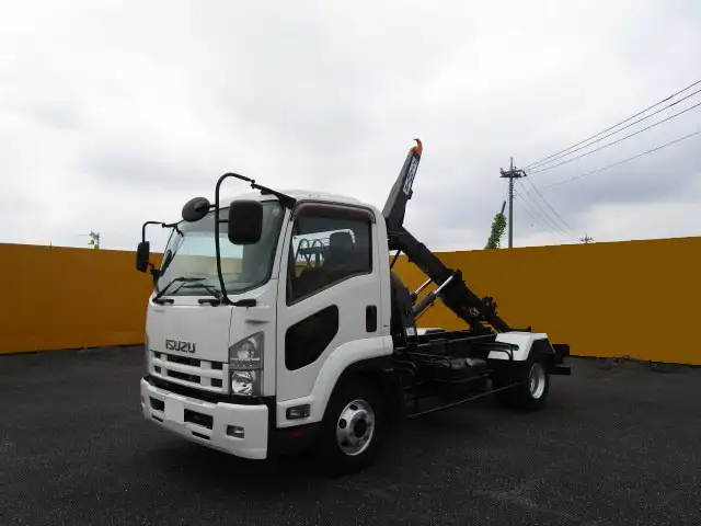 いすゞ フォワード 中型/増トン アームロール ツインホイスト TKG-FRR90S2の中古トラック画像1