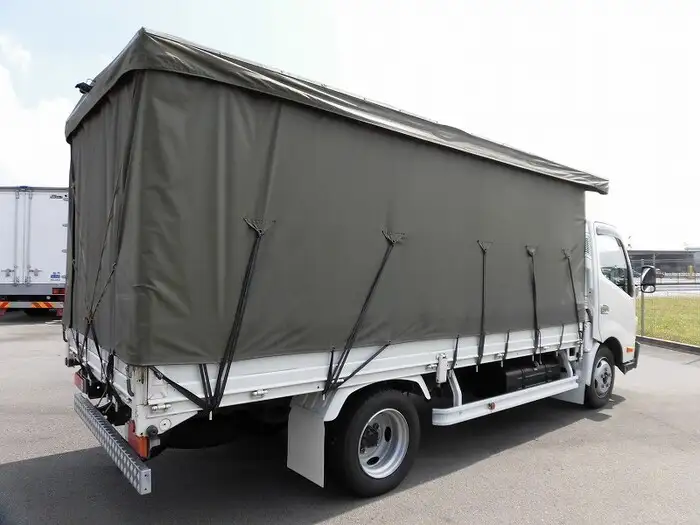 トヨタ ダイナ 小型 平ボディ 幌 TKG-XZU710の中古トラック画像3