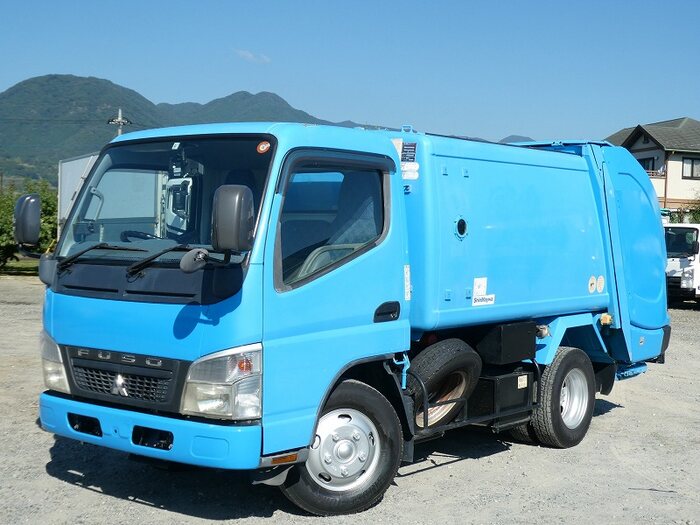 三菱 キャンター 小型 パッカー車 PDG-FE73D