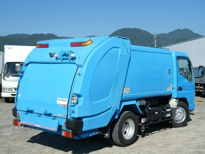 三菱 キャンター 小型 パッカー車 巻き込み式 回転ダンプ式の中古トラック画像3