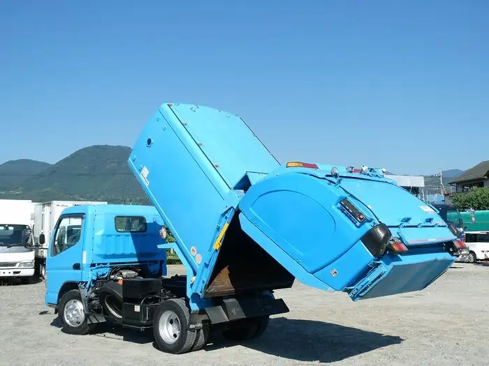 三菱 キャンター 小型 パッカー車 巻き込み式 回転ダンプ式の中古トラック画像5
