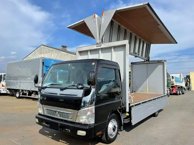 三菱 キャンター 小型 ウイング PDG-FE83DY H20の中古トラック画像5