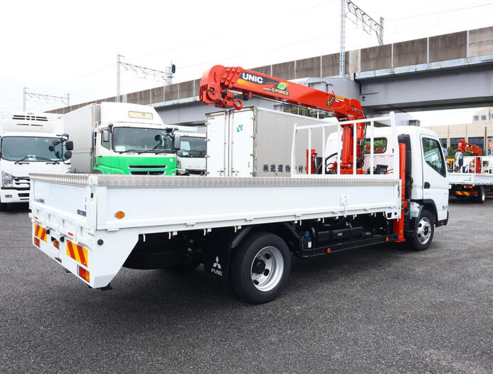 三菱 キャンター 小型 車輌重機運搬 4段クレーン ラジコン|画像4