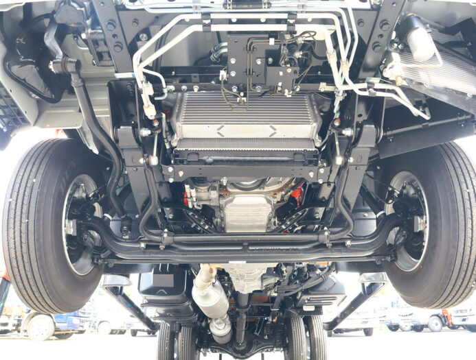 三菱 キャンター 小型 車輌重機運搬 4段クレーン ラジコン|画像18