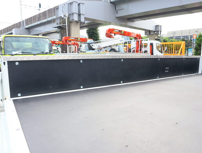 三菱 キャンター 小型 車輌重機運搬 4段クレーン ラジコン｜画像5