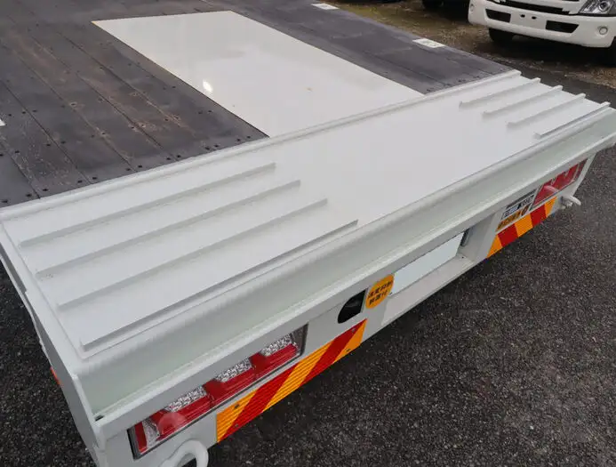 三菱 ファイター 中型/増トン 車両重機運搬 4段クレーン ラジコンの中古トラック画像6