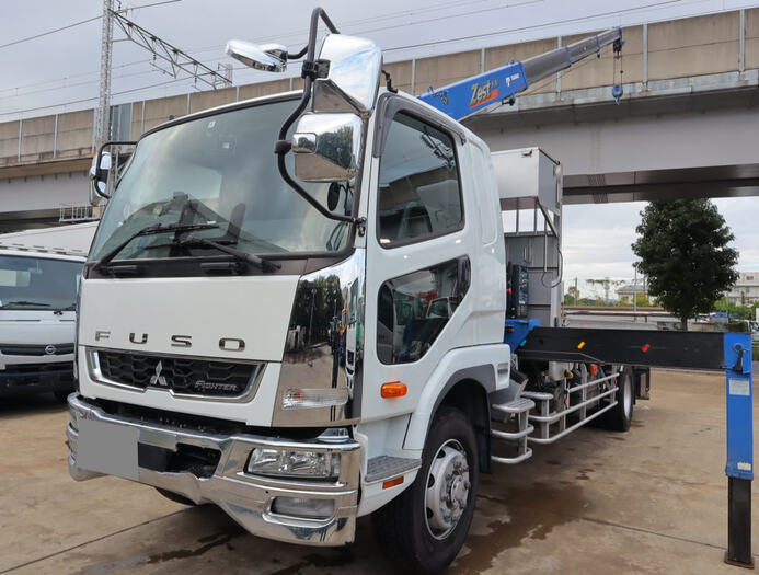 いすゞ フォワード 中型/増トン クレーン付 アルミブロック 4段 の中古トラック【車両No.127354】
