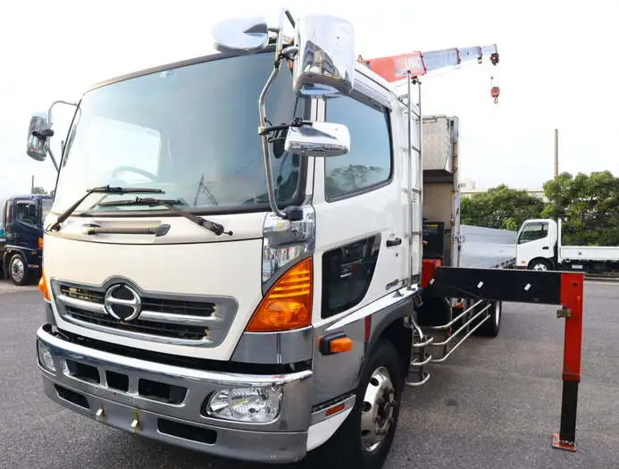日野 レンジャー 中型/増トン クレーン付 アルミブロック 4段の中古トラック画像1