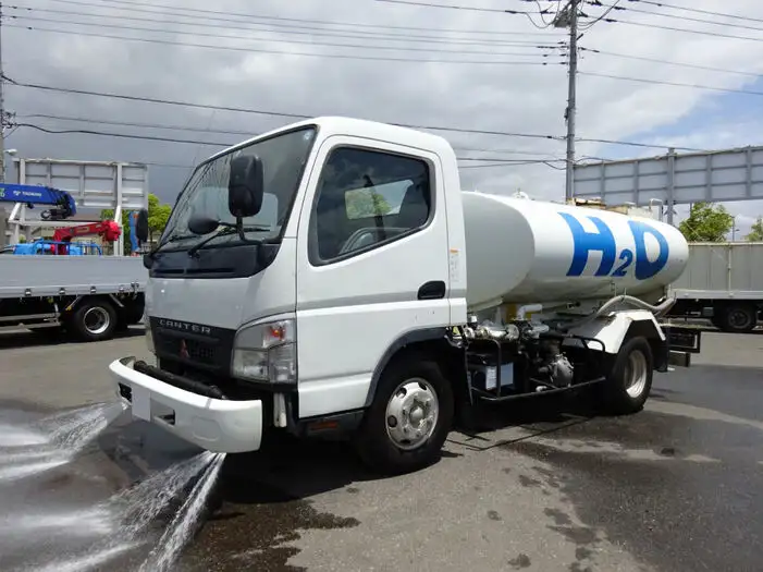 三菱 キャンター 小型 タンク車 散水車 PA-FE83DCYの中古トラック画像1