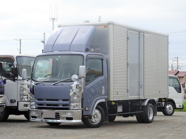 いすゞ エルフ 小型 アルミバン 標準ロング BKG-NLR85AN