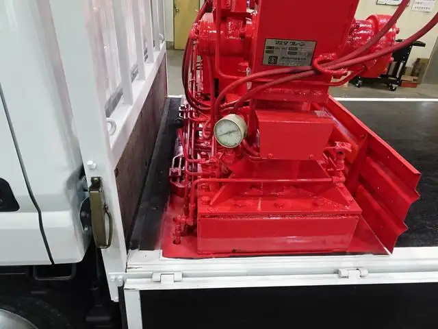三菱 キャンター 小型 クレーン付 横置簡易クレーン 3段の中古トラック画像6