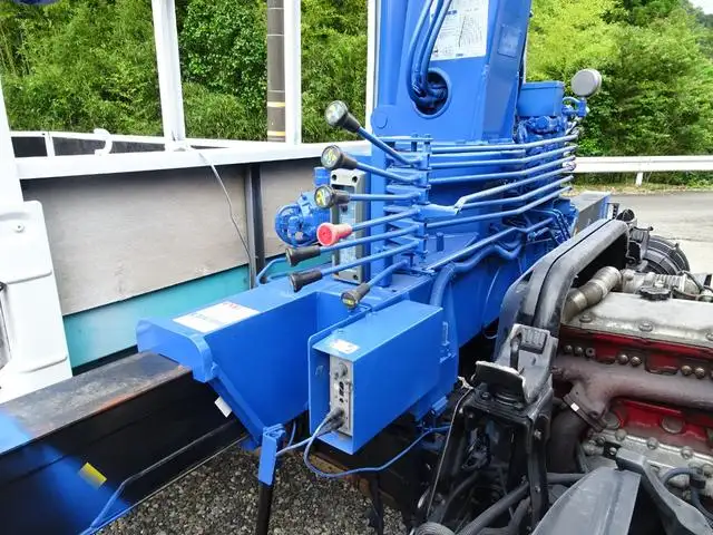 日野 デュトロ 小型 クレーン付 床鉄板 5段の中古トラック画像8