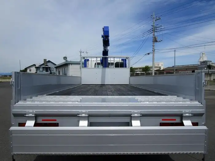 三菱 ファイター 中型/増トン 車両重機運搬 4段クレーン ラジコンの中古トラック画像6