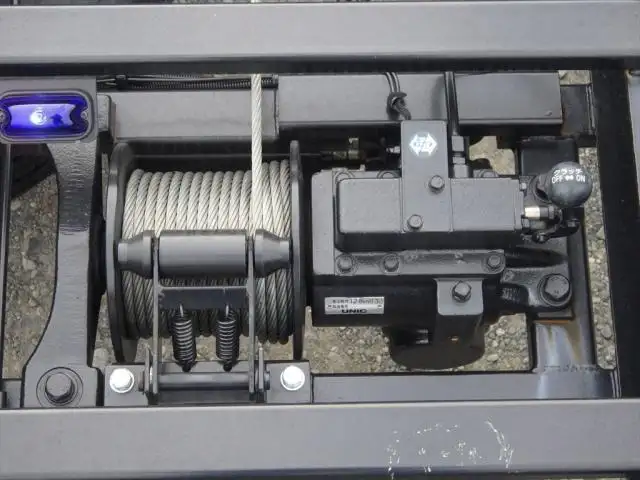 日野 デュトロ 小型 車両重機運搬 ラジコン ウインチの中古トラック画像8