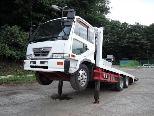 日産UD コンドル 中型/増トン 車両重機運搬 セルフローダー KL-PW25A