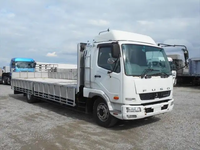 三菱 ファイター 中型/増トン 平ボディ アルミブロック エアサスの中古トラック画像2