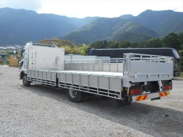 三菱 ファイター 中型/増トン 平ボディ アルミブロック エアサスの中古トラック画像4