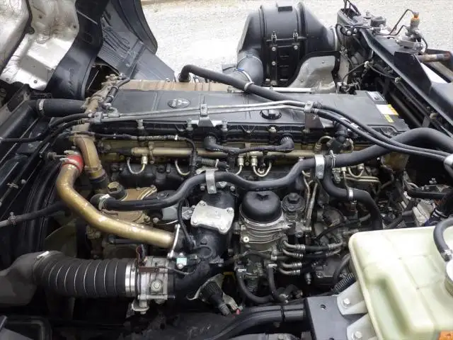三菱 スーパーグレート 大型 タンク車 バルク QKG-FU50VYの中古トラック画像18