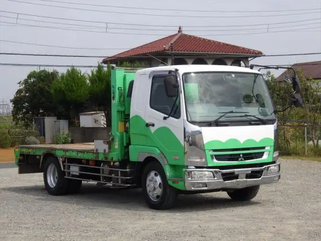 三菱 ファイター 中型/増トン 車両重機運搬 ウインチ PDG-FK62FZの中古トラック画像2