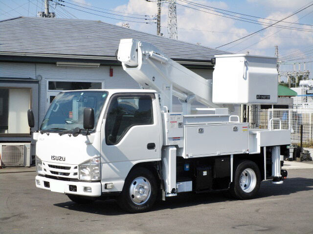 いすゞ エルフ 小型 高所・建柱車 高所作業車 TPG-NKR85AN