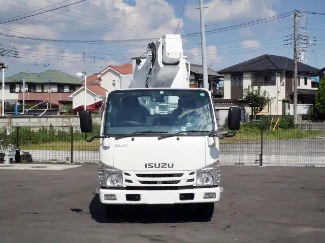 いすゞ エルフ 小型 高所・建柱車 高所作業車 電工仕様の中古トラック画像2