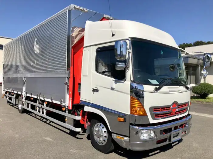 日野 レンジャー 中型/増トン ウイング ベッド TKG-FD7JPAAの中古トラック画像3