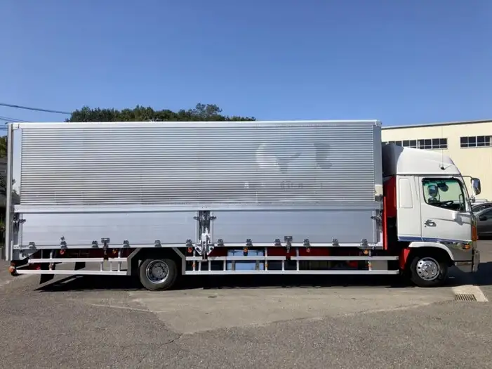 日野 レンジャー 中型/増トン ウイング ベッド TKG-FD7JPAAの中古トラック画像5