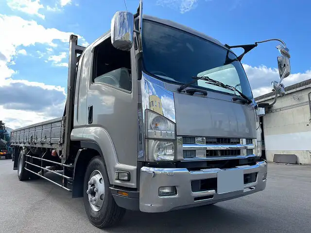 いすゞ フォワード 中型/増トン 平ボディ ベッド PKG-FSR34S2の中古トラック画像2