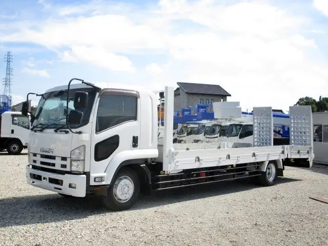 いすゞ フォワード 中型/増トン 車両重機運搬 ベッド LDG-FTR34S2の中古トラック画像1