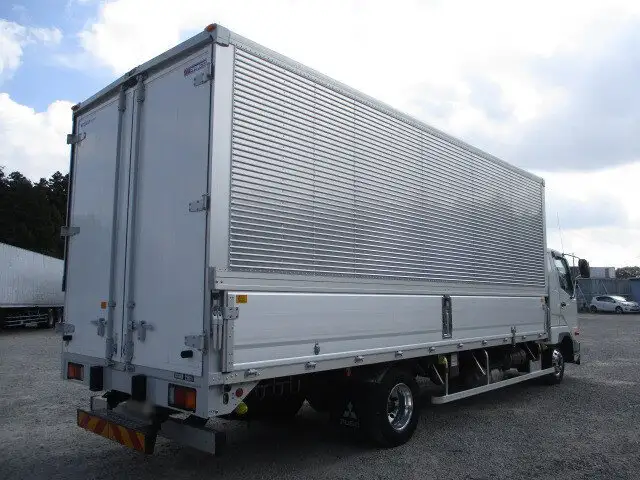 三菱 ファイター 中型/増トン ウイング ベッド 2KG-FK61Fの中古トラック画像2