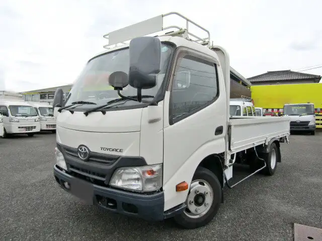 トヨタ トヨエース 小型 平ボディ 床鉄板 TKG-XZU645の中古トラック画像1