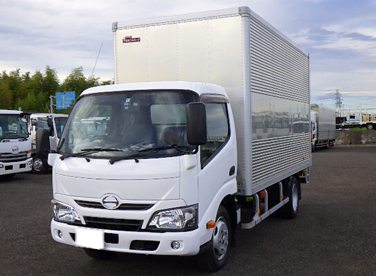 日野 デュトロ 小型 アルミバン 標準ロング TKG-XZU655M