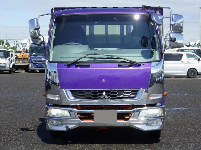 三菱 ファイター 中型/増トン 平ボディ アルミブロック ベッドの中古トラック画像2