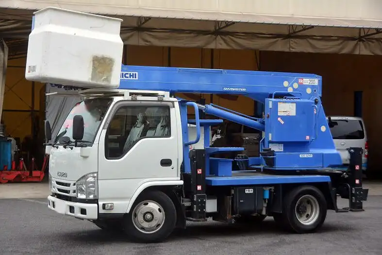 いすゞ エルフ 小型 高所・建柱車 高所作業車 TPG-NKR85N の中古トラック【車両No.134162】