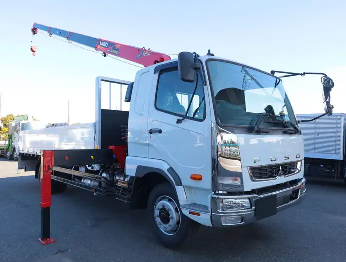 三菱 ファイター 中型/増トン クレーン付 アルミブロック 4段の中古トラック画像2