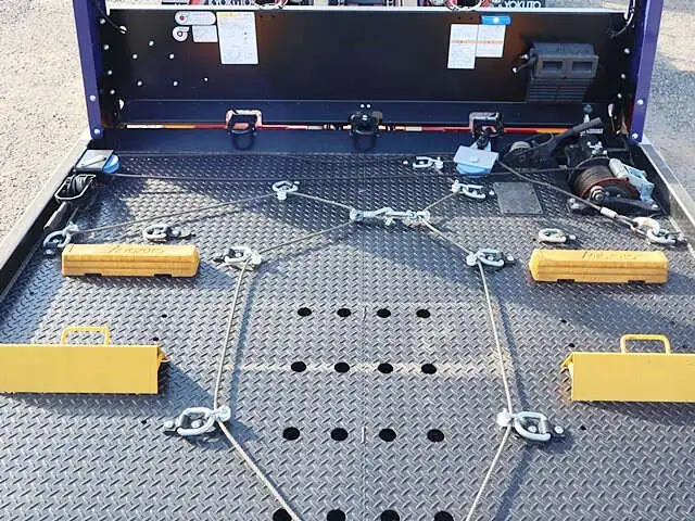 三菱 キャンター 小型 車両重機運搬 ラジコン ウインチの中古トラック画像9