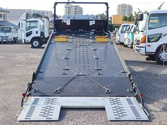 三菱 キャンター 小型 車両重機運搬 ラジコン ウインチの中古トラック画像8