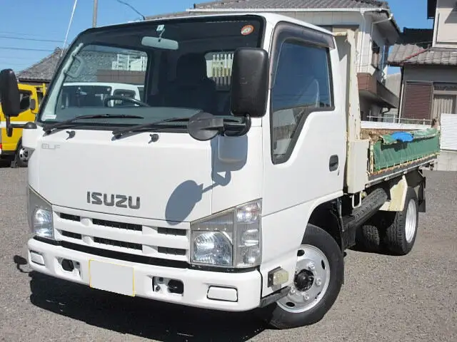 いすゞ エルフ 小型 ダンプ 強化 コボレーン の中古トラック【車両No.134091】