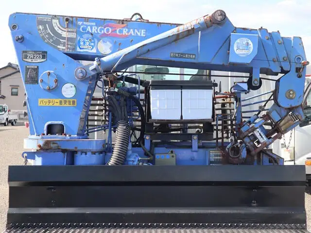 いすゞ エルフ 小型 クレーン付 横置簡易クレーン 床鉄板の中古トラック画像11