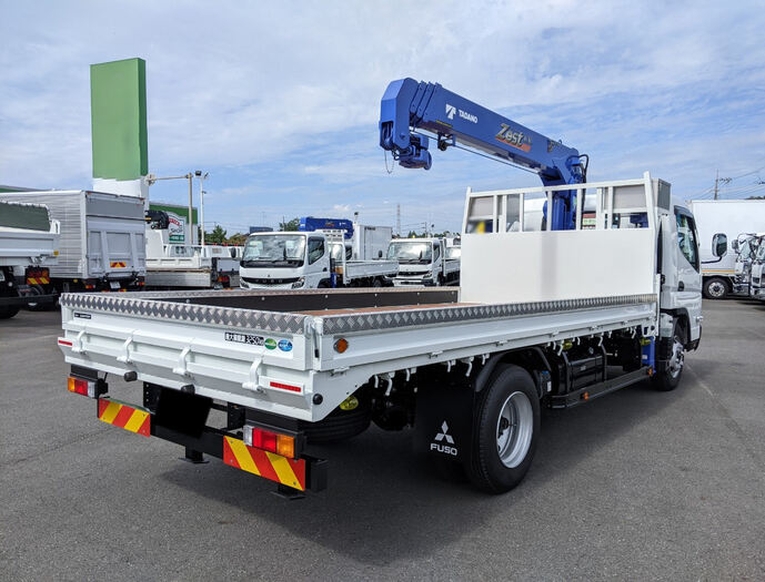 三菱 キャンター 小型 車輌重機運搬 4段クレーン ラジコン|画像3