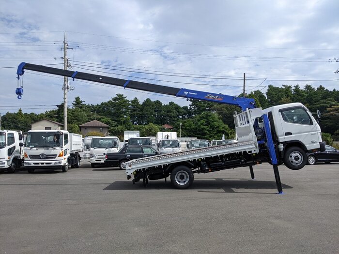 三菱 キャンター 小型 車輌重機運搬 4段クレーン ラジコン|画像6
