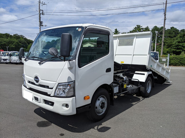 日野 デュトロ 小型 ダンプ ワイドセミ 2KG-XZU700X