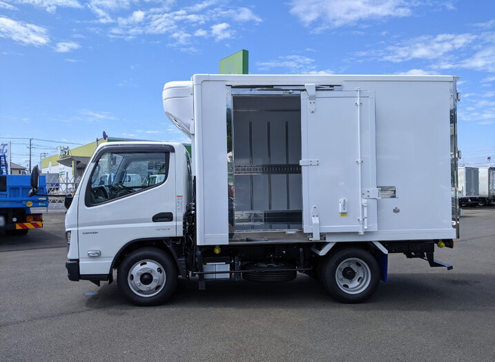 三菱 キャンター 小型 冷凍冷蔵 低温 床ステンの中古トラック画像9