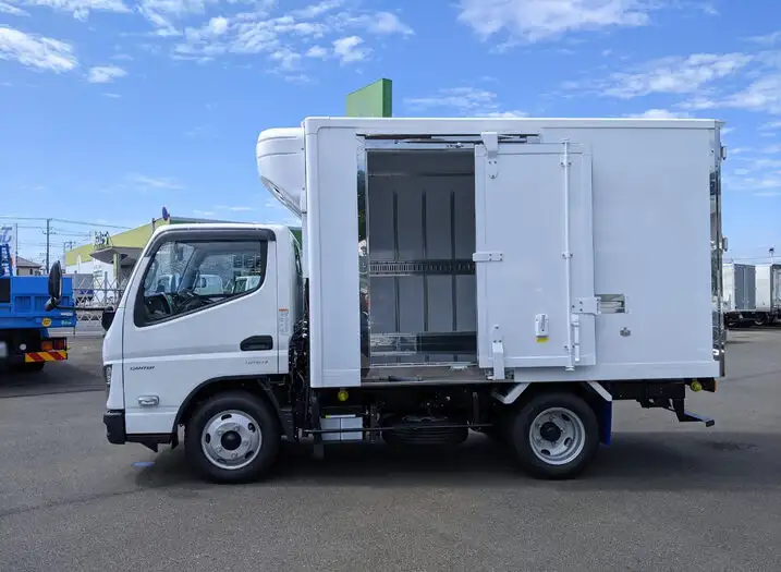 三菱 キャンター 小型 冷凍冷蔵 低温 床ステンの中古トラック画像9