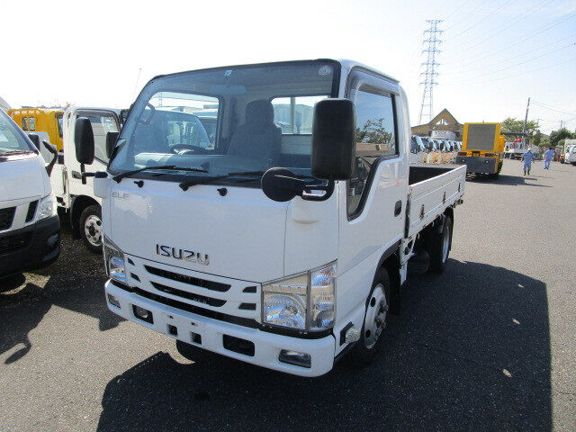いすゞ エルフ 小型 平ボディ 10尺 TRG-NKR85A