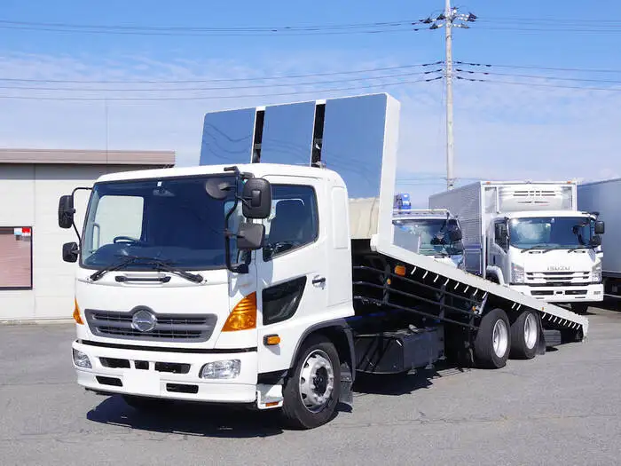 日野 レンジャー 中型/増トン 車両重機運搬 ラジコン ウインチの中古トラック画像1