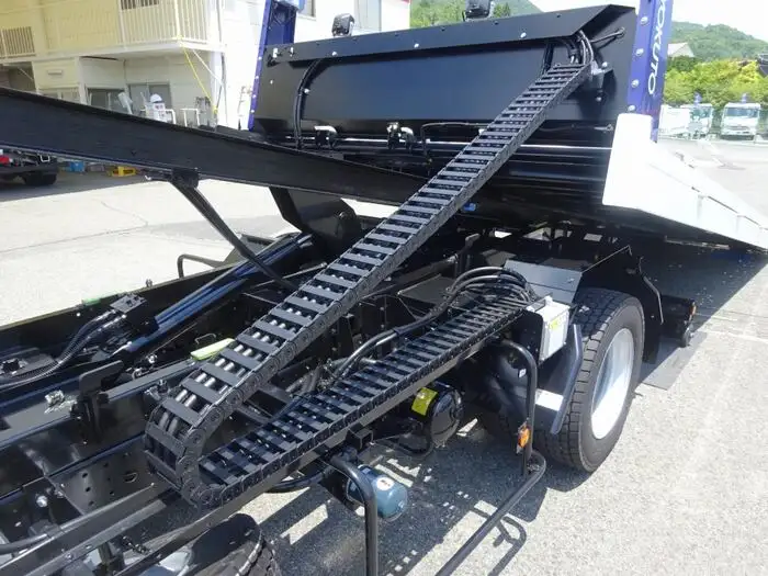 三菱 キャンター 小型 車両重機運搬 ラジコン ウインチの中古トラック画像9