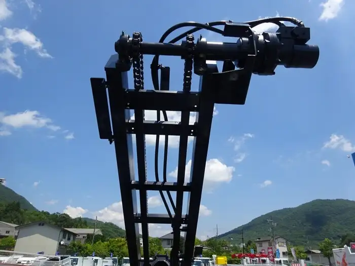 三菱 キャンター 小型 車両重機運搬 ラジコン ウインチの中古トラック画像11